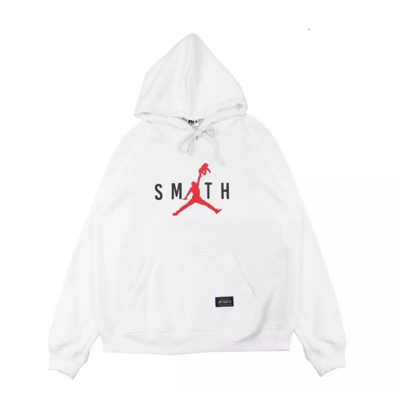 HOUSE OF SMITH SWEATER HOODIE HODUNK WHITE