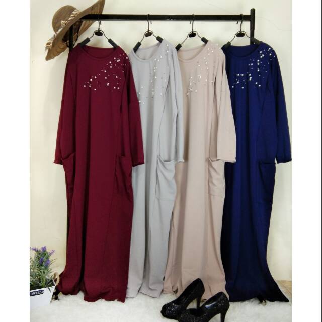 BAJU MENYUSUI / GAMIS KAOS MUTIARA by MUSASK