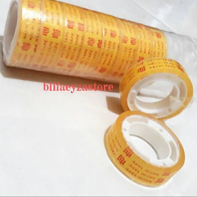

Isolasi Mini 12mm / 0.5 inch 10 meter Merk GOLD TAPE (3 pcs)