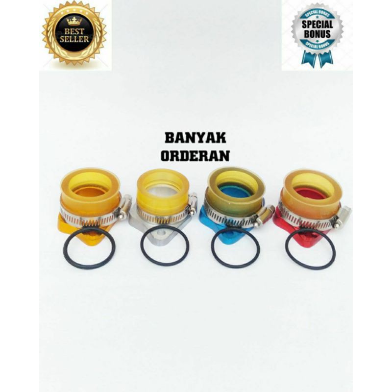 Intake manipol karbu motor honda gl pro gl max pe28 D