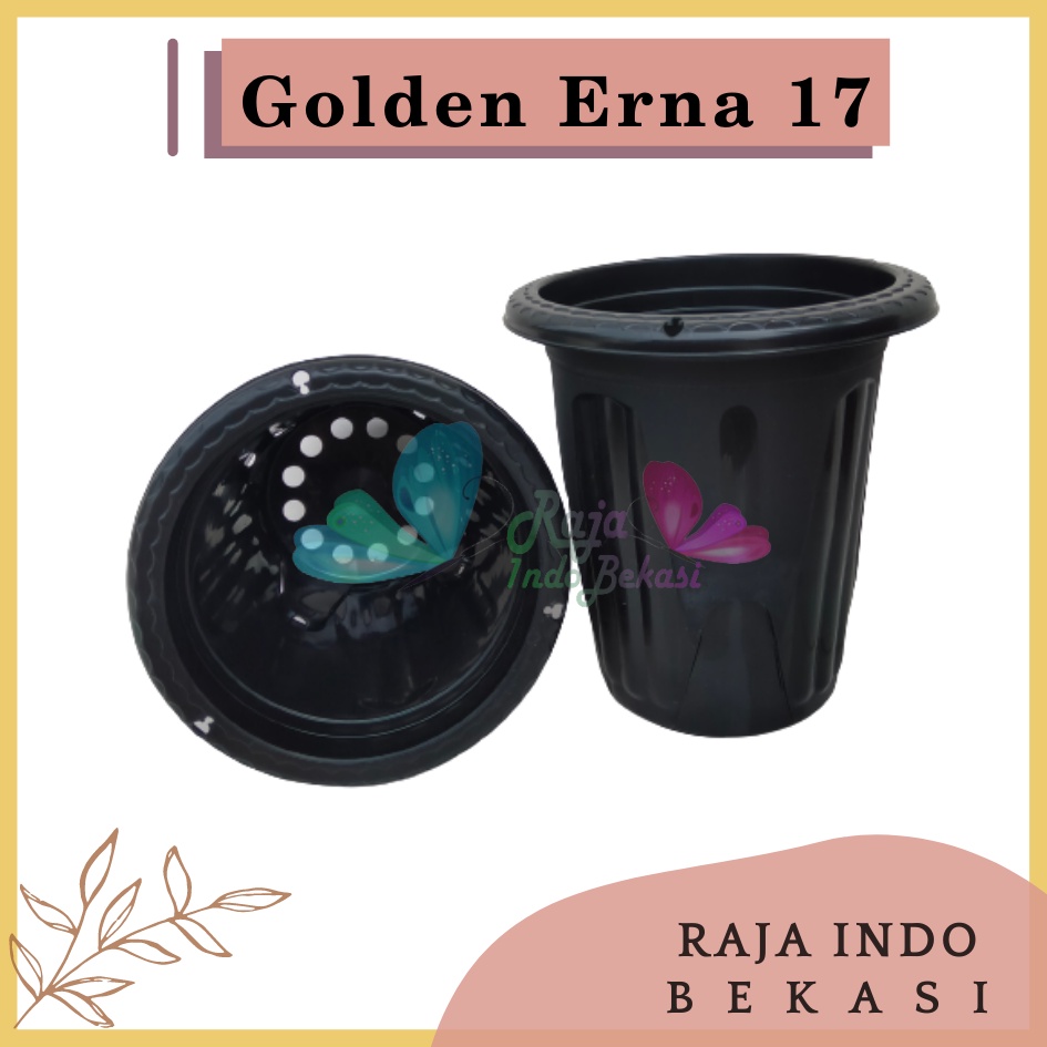 Pot Golden Erna 17 Hitam - Pot Yogap 15 17 Murah