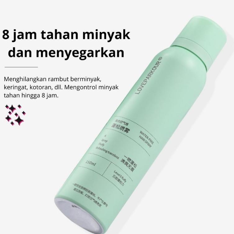 [KODE PRODUK M6SGE3559] LOVEPARKOUR Dry Shampoo Shampo 150ml Love Parkour Volume Spray