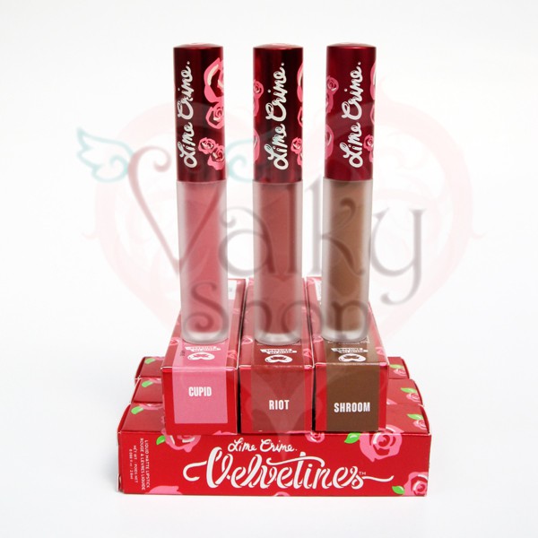 100% ORIGINAL - BLEACHED / RIOT / CUPID / SHROOM - Lime Crime Velvetines - ORI