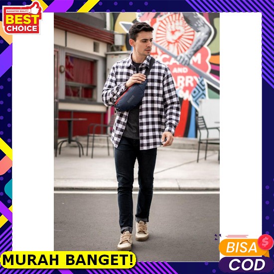 [Lokal] Forever Young - D1382 Waistbag Element - Tas Selempang Pria Terlaris (Bisa Ransel) Tas Selem