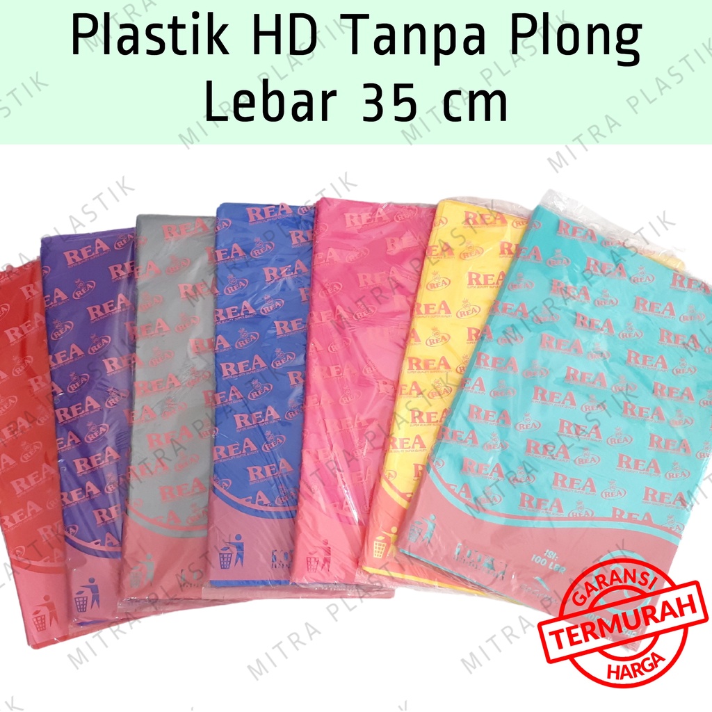 Jual Plastik Hd Tanpa Plong 35x50 Rea Kantong Kresek Packing Online Shop Shopping Bag Tebal 2580