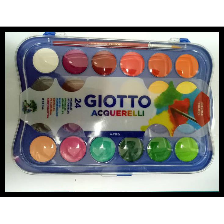 

NEW CAT AIR/WATERCOLOUR BLOCK 24 WARNA GIOTTO NEW PRODUCT MURAH BAGUS PERALATAN MELUKIS TERMURAH