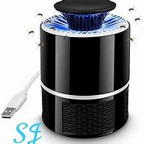 Perangkap Nyamuk Jebakan Lalat Kipas Lampu LED UV Ultraviolet Elektrik