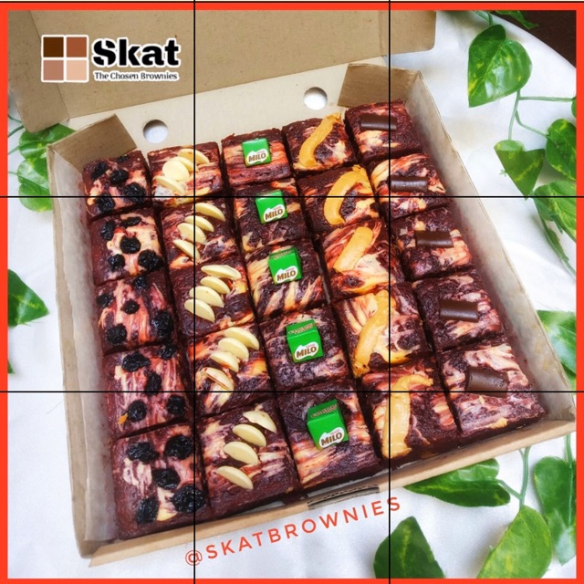 

SKAT BROWNIES RED VELVET