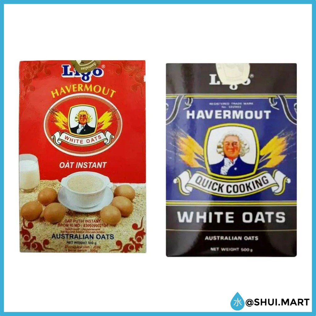 

LIGO HAVERMOUT WHITE OATS /OAT AUSTRALIAN INSTANT / INSTAN 500GR