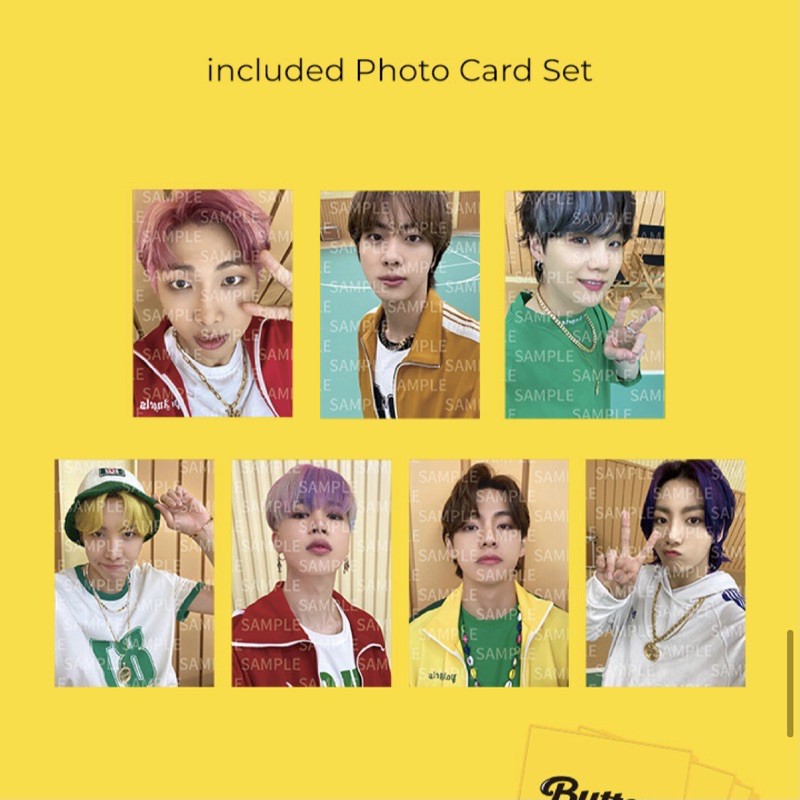 [kstuffind] PRE ORDER CARDIGAN BTS BUTTER PHOTOCARD SHARING PC CARDI BUTTER JIMIN JIN SUGA