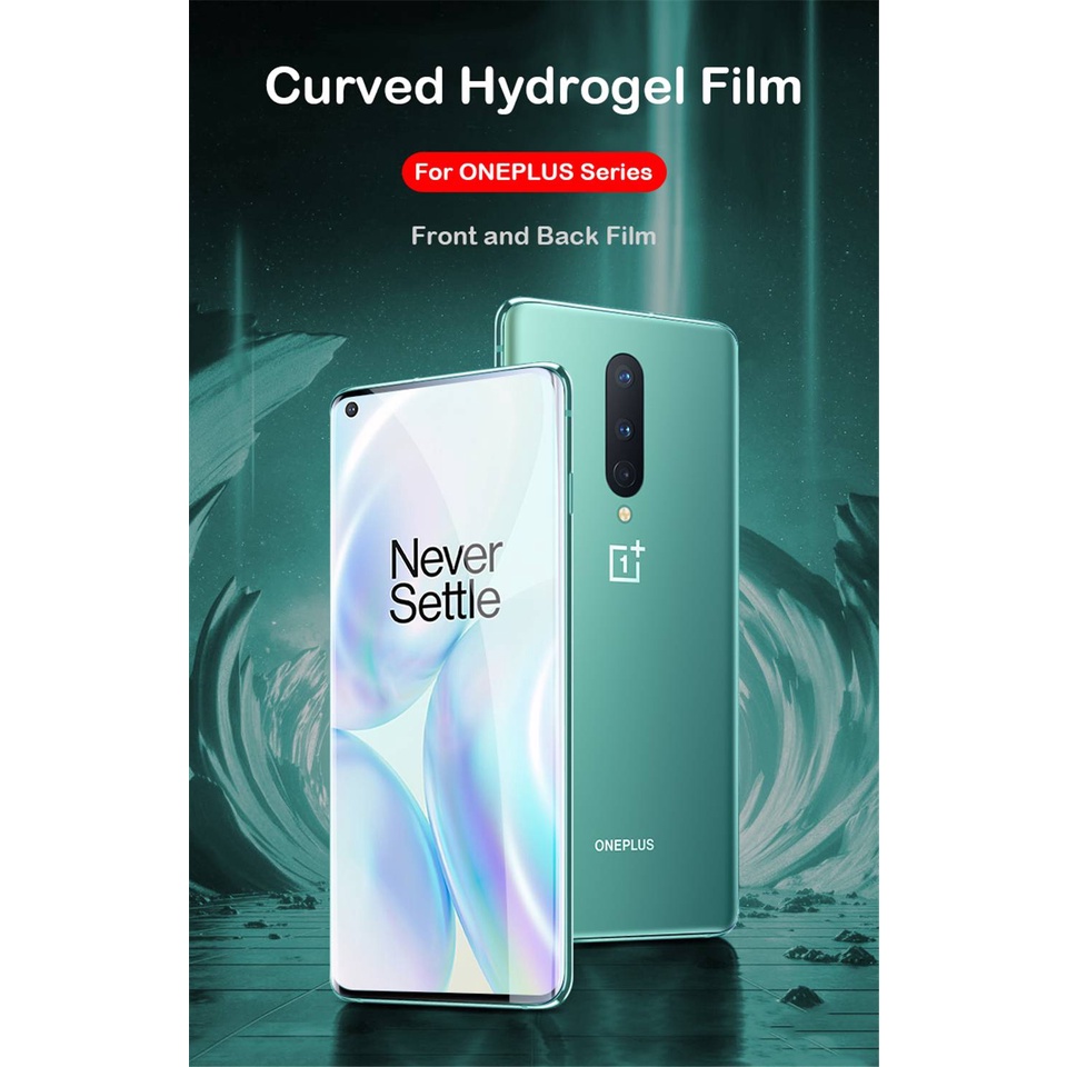 100D Clear Screen Protector For Oneplus 7t / 7 pro / 7 / 7t pro / 6t / 6 / 5t / 5 / 8 / 8 pro / 8t / 9 / 9 pro / 9R Protective Film Full Cover Front Hydrogel Film Not Glass