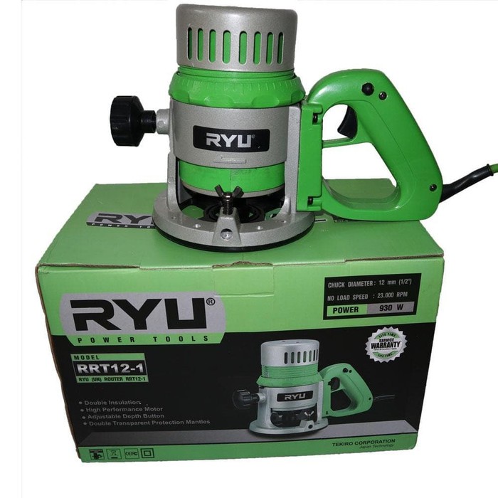 TEKIRO RYU MESIN PAHAT PROFIL BESAR KAYU ROUTER WOOD RRT12-1 New / Original