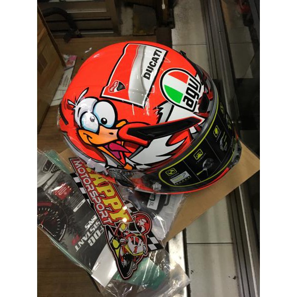 HELM AGV CORSA IANONE CHICKEN SIZE MS ORIGINAL ITALY
