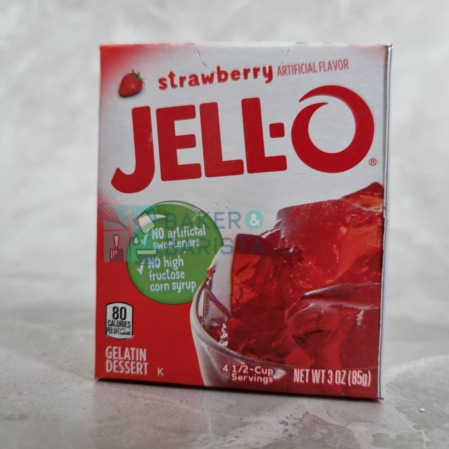 

Ready jell-o jello gelatine dessert pudding agar jelly mix rasa strawberry Kualitas Terjamin