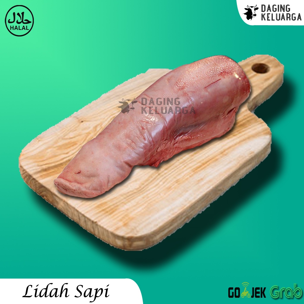 

LIDAH SAPI (BEEF TONGUE) KEMASAN 500GRAM & 1KG. PREMIUM QUALITY