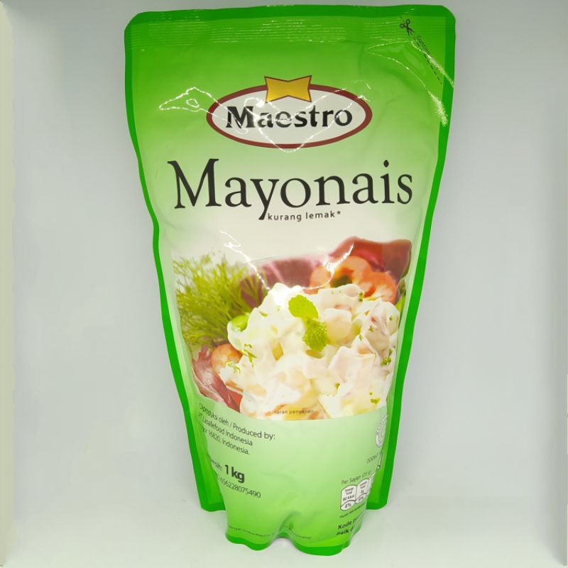 

Maestro Mayonnaise 1kg/ Mayonese/ Mayonais