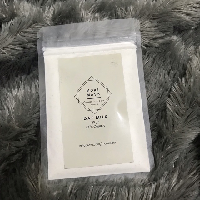 Oat Milk Organic Mask
