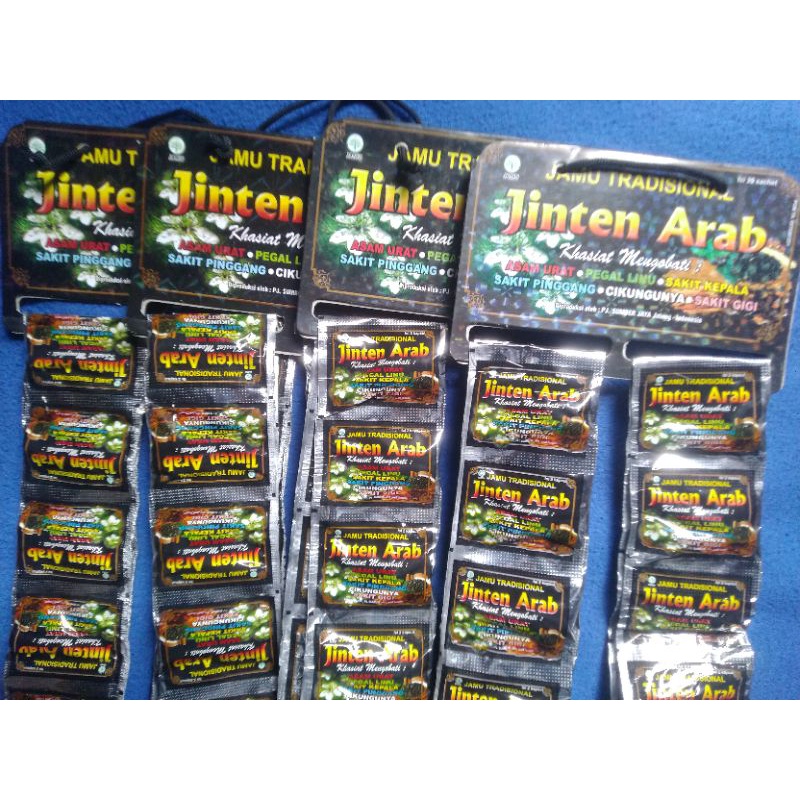 Obat Tradisional Jamu Kapsul Jinten Arab Saset