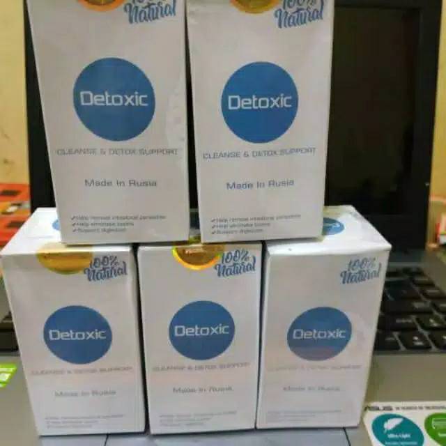 DETOXIC ORIGINAL OBAT HERBAL ANTI PARASIT ASLI