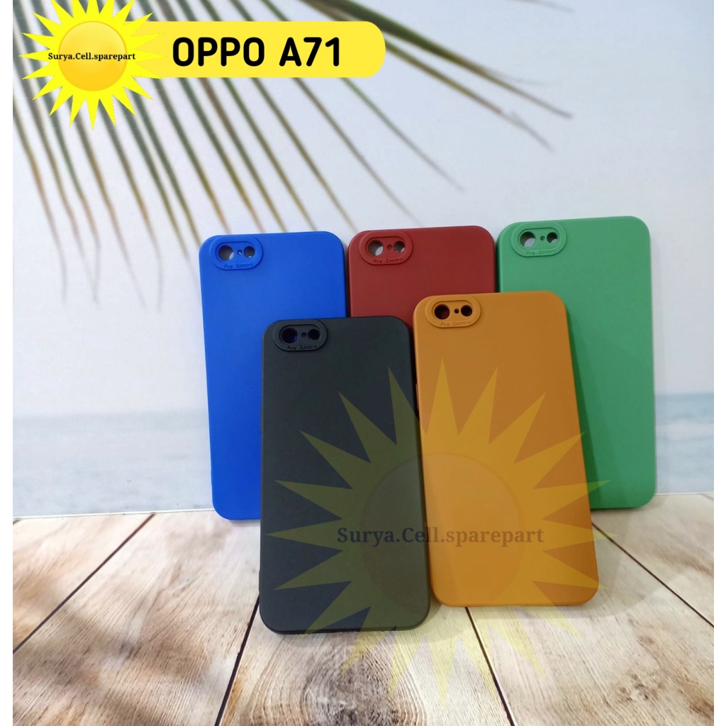 Case Slim Matte Pro Camera Oppo A71 - SC