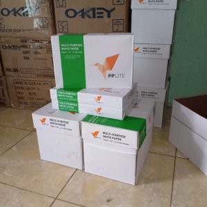 

Ready Stok kertas Fotocopy murah Merk PP lite Ukuran F4 0 Gram Berkualitas