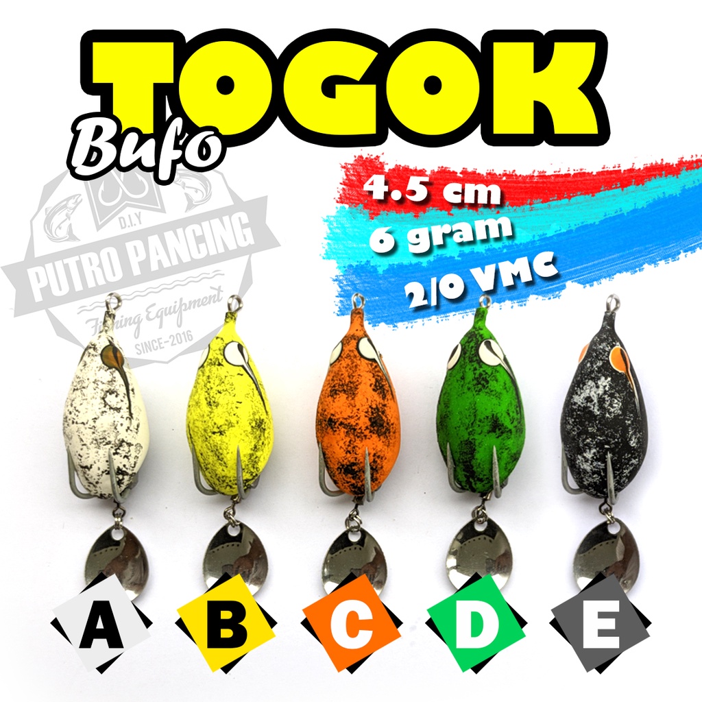 Lure Bufo Togok Soft Frog softfrog