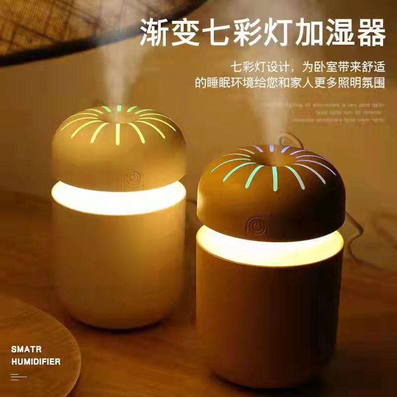 Diffuser Humidifier Air 220 ML Aromaterapi Diffuser For Car Mobil Ruangan Aromatherapy Aroma Terapi Purifier Esential Oil Pengharum Ruangan Asap Dingin Diffuser Portable Terapkan ke Essential oil-4