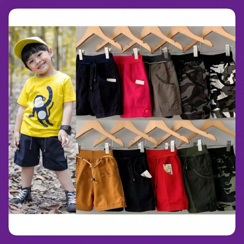 Celana Chino Celana Anak Bahsn Katun Celana Harian Celana Karet