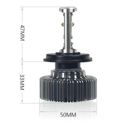 Lampu Utama Motor LED CREE 4 Mata 40 Watt Hi Lo Motor H6 H4 H7 HS1 40W 20 + 20W Matik Bebek Moge