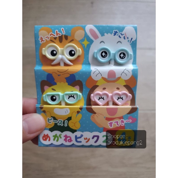 Food Pick Kacamata Tusukan Bento Kacamata Tusuk Bento Kacamata Food Pick Glasses