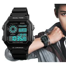 JM JAM TANGGAN TANGAN PRIA PERIA COWOK COWO SKIMEI SKEMEI SKYMEI DIGITAL ORIGINAL ORI ANTI AIR KEREN