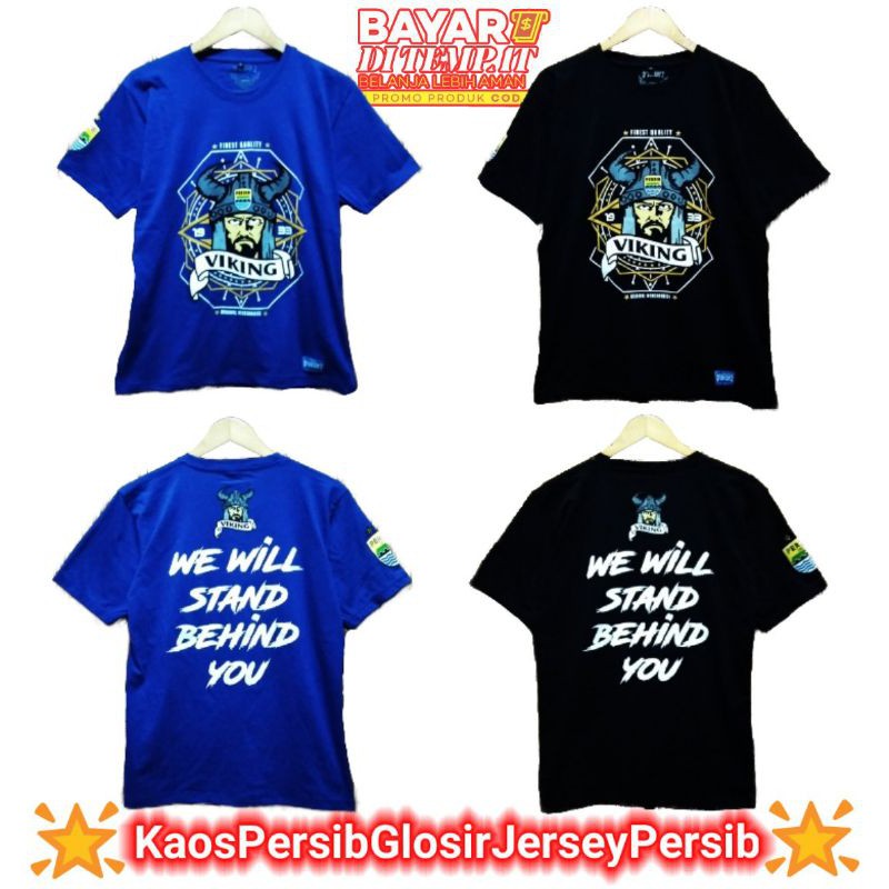 kaos persib terbaru viking behind you SIB