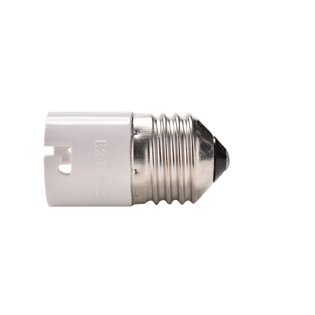 (LUCKID) Adaptor Konverter Fitting Lampu Halogen LED E27 Ke B22