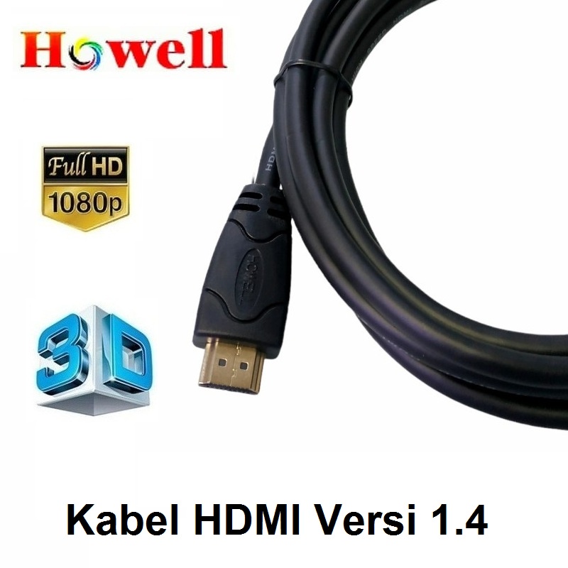 Howell Kabel HDMI Versi 1.4 PVC 5M