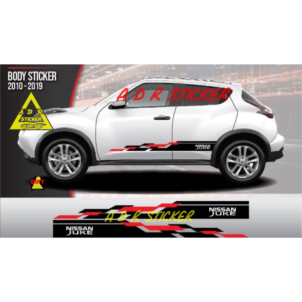 STRIPING STICKER MOBIL NISSAN JUKE STICKER MOBIL NISSAN JUKE TERBARU