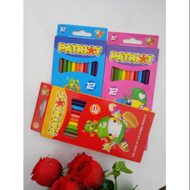 

Pensil Warna Patriot isi 12 panjang