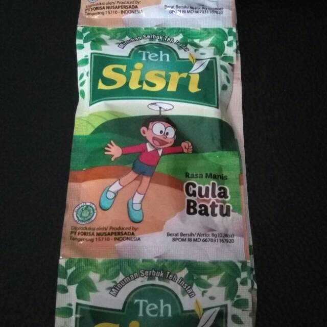 

Minuman Serbuk Teh Sisri rasa Gula batu