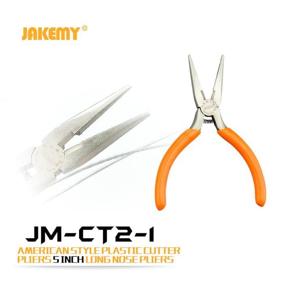 Jakemy JM-CT2-1 Tang Lancip Mini 5 inch Long Nose Plier