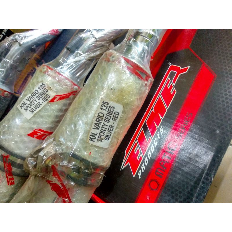 KNALPOT RACING HONDA ABSOLUT REVO -SUPRA X125 2006-2013 ORIGINAL ELMER