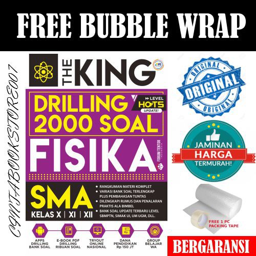 Materi Buku Fisika Sma Terbaru The King Drilling 2000 Soal Fisika Sma Shopee Indonesia
