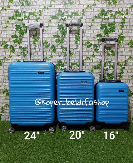 Koper Polo Fiber Travel Bag Umroh Uk Bagasi 24 Inch Shopee Indonesia