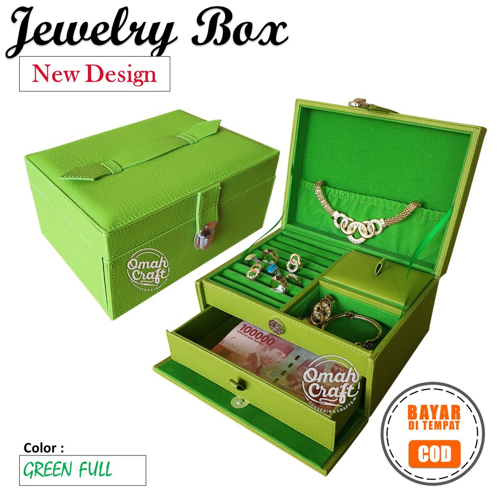 PROMO - Kotak Tempat Perhiasan dan Aksesoris Cincin Gelang Kalung / Jewelry Box Accesories