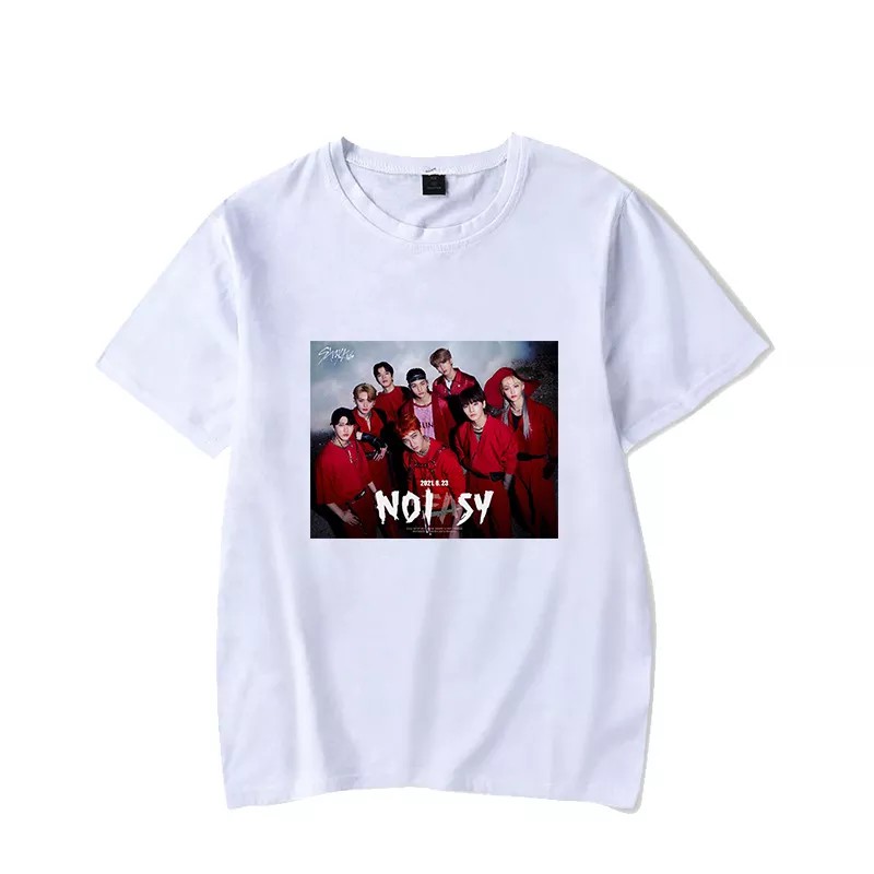 Kaos Stray Kids No Easy Oversize Murah T-shirt Member Stray Kids KPop Baju Straykids Wego Jumbo XXL