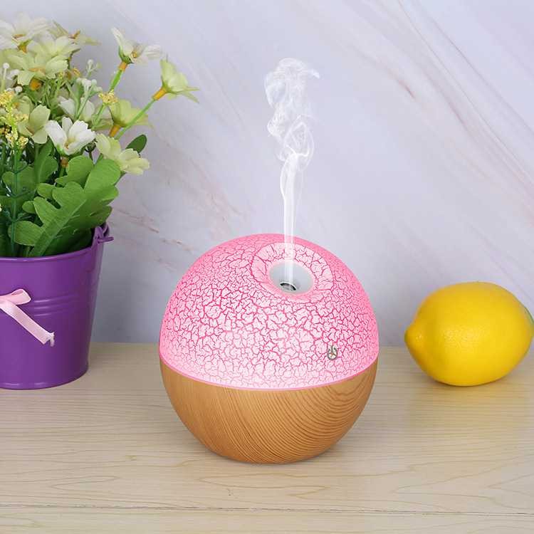 Taffware Ultrasonic Humidifier Aroma Essential Oil RGB 130ml - J-008