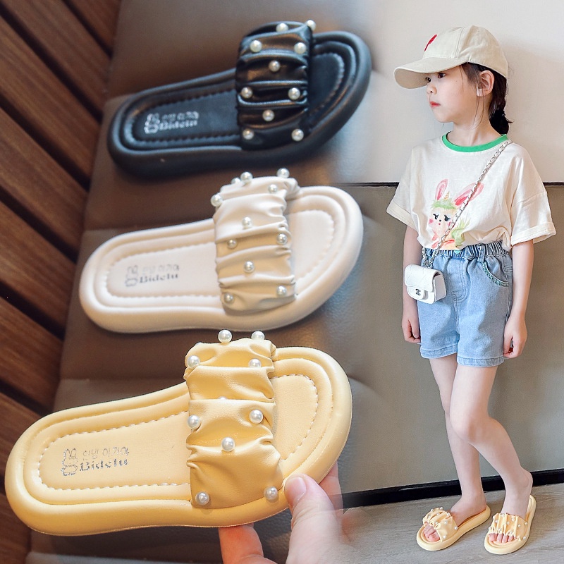 Sandal anak perempuan import model gaya Korea Fashion terbaru