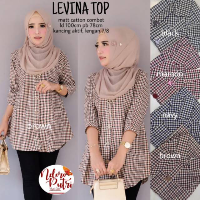LEVINA TOP BY NDORO PUTRI