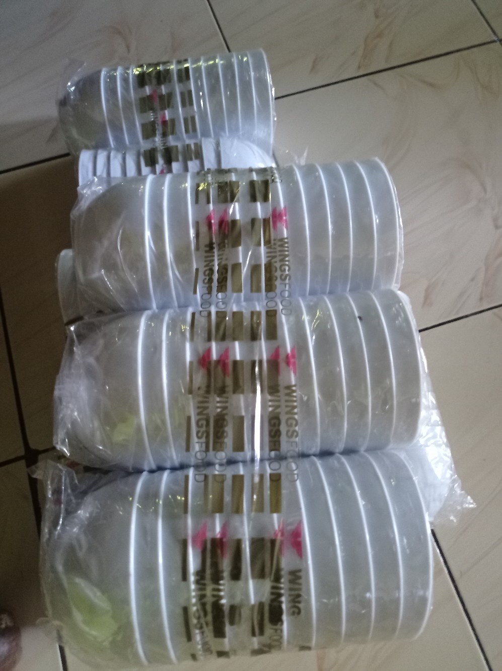 Mangkok Prasmanan Melamine Putih 3,5/ Mangkok Sup