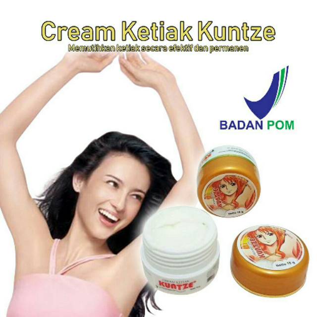 CREAM KETIAK KUNTZE BPOM