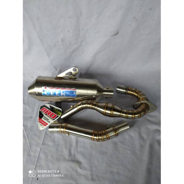 Knalpot klx over japan - knalpot crf 150 l over japan - knalpot klx - knalpot crf - knalpot trail -