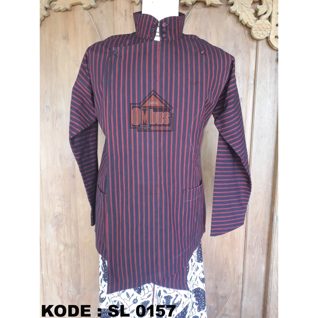 SURJAN LURIK KODE SL 0157 Pakaian Tradisional Java Ombus